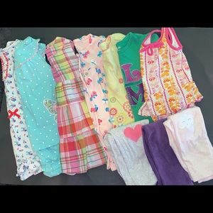 10 piece bundle for girl , size 24 months